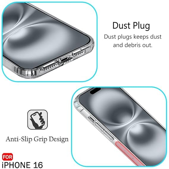 Apple Iphone 16 Plus Trasparent Case