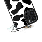 Cow Print Phone Case (Metal/ Glass Back)