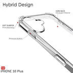 Apple Iphone 16 Plus Trasparent Case