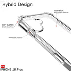 Iphone 16 Plus Transparent Case