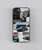 Porsche Car Case (Metal/ Glass Back)