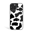 Cow Print Phone Case (Metal/ Glass Back)