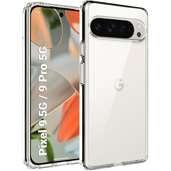 Google Pixel 9/9 Pro Transparent Case
