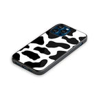 Cow Print Phone Case (Metal/ Glass Back)