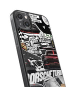 Porsche Turbo Car Case (Metal/ Glass Back)