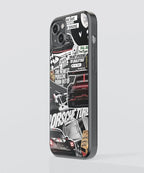 Porsche Turbo Car Case (Metal/ Glass Back)