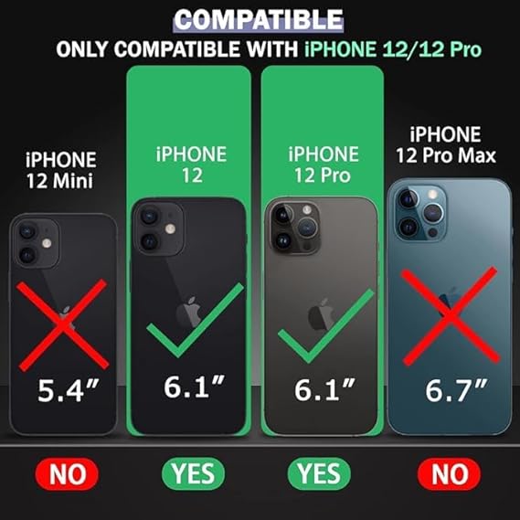 Apple Iphone 12 / 12 pro Clear case