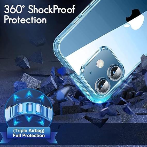 Apple Iphone 12 / 12 pro Clear case