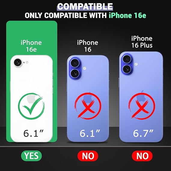 Apple Iphone 16e Transparent Case