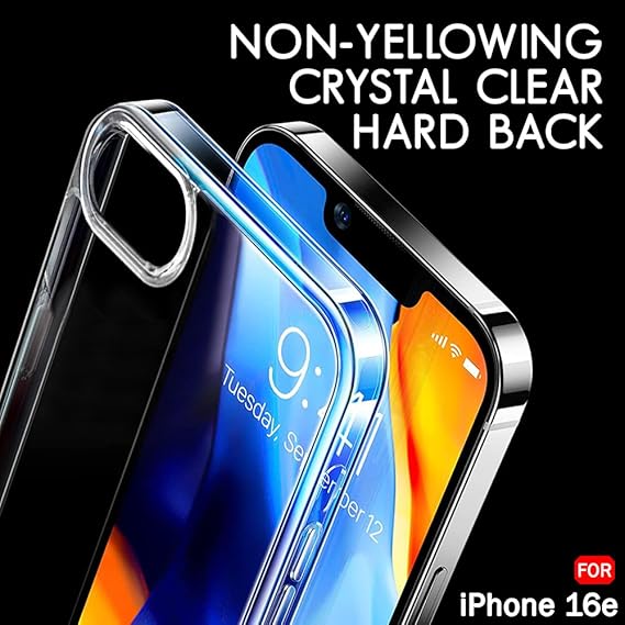 Apple Iphone 16e Transparent Case
