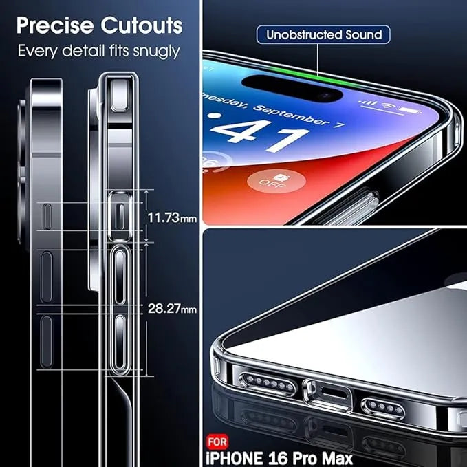 Iphone 16 Pro Max Transparent Case