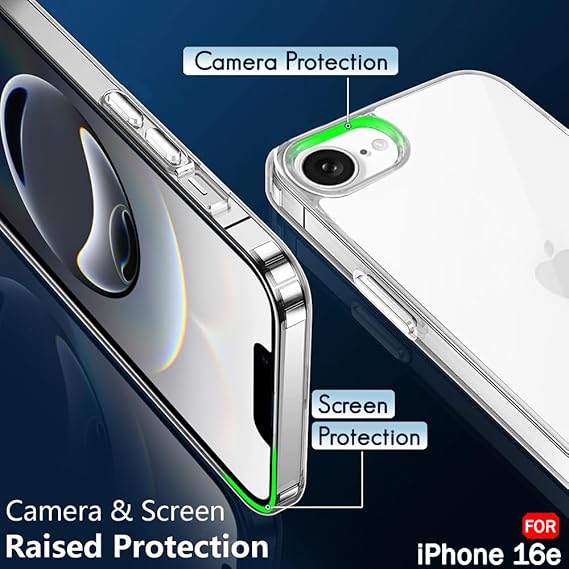 Apple Iphone 16e Transparent Case