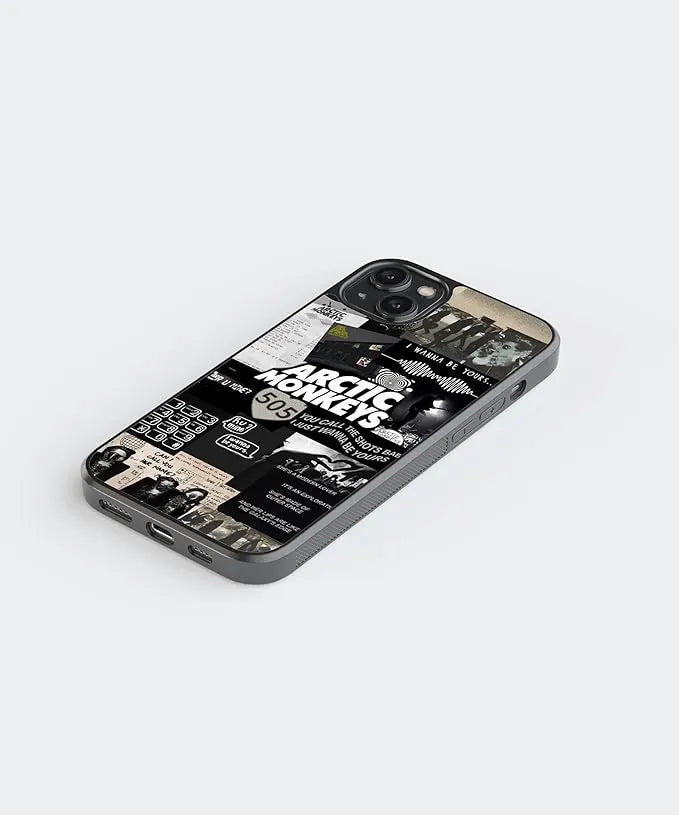 Arctic Monkeys 505 Case (Metal/ Glass Back)
