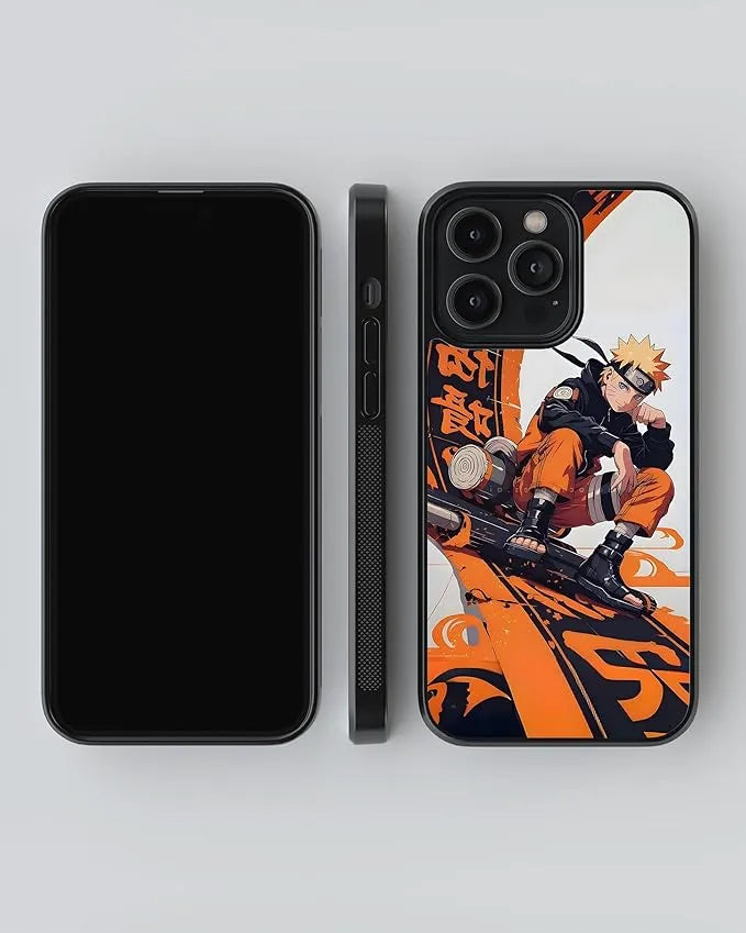 Naruto Shippuden Anime Case (Metal/ Glass Back)