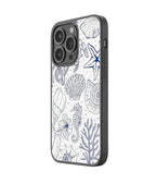 Blue Coral Case (Metal/ Glass Back)