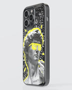 Neon Graffiti David Case (Metal/ Glass Back)