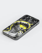 Neon Graffiti David Case (Metal/ Glass Back)