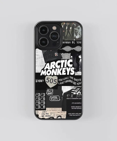 Arctic Monkeys 505 Case (Metal/ Glass Back)