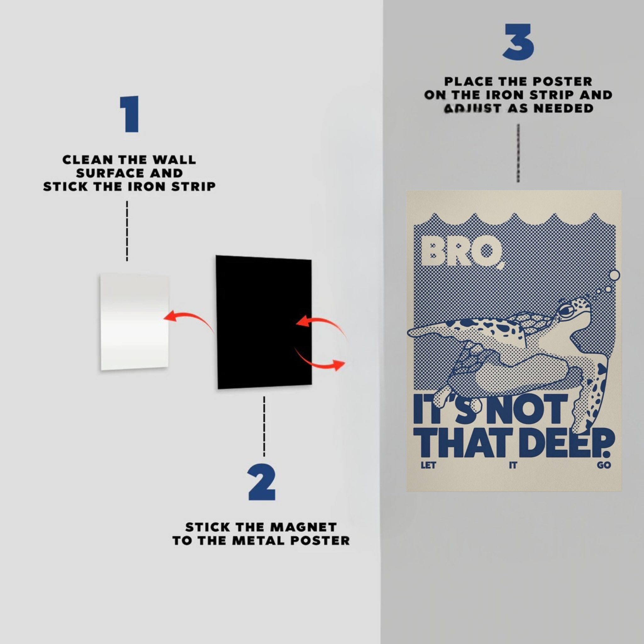Not that Deep Metal Poster