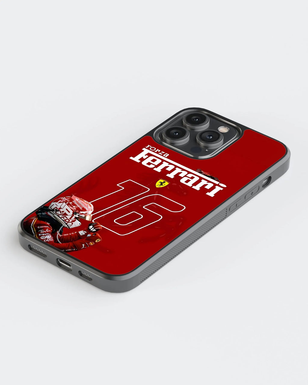 Forza Ferrari 16 Phone Case (Metal/ Glass Back)