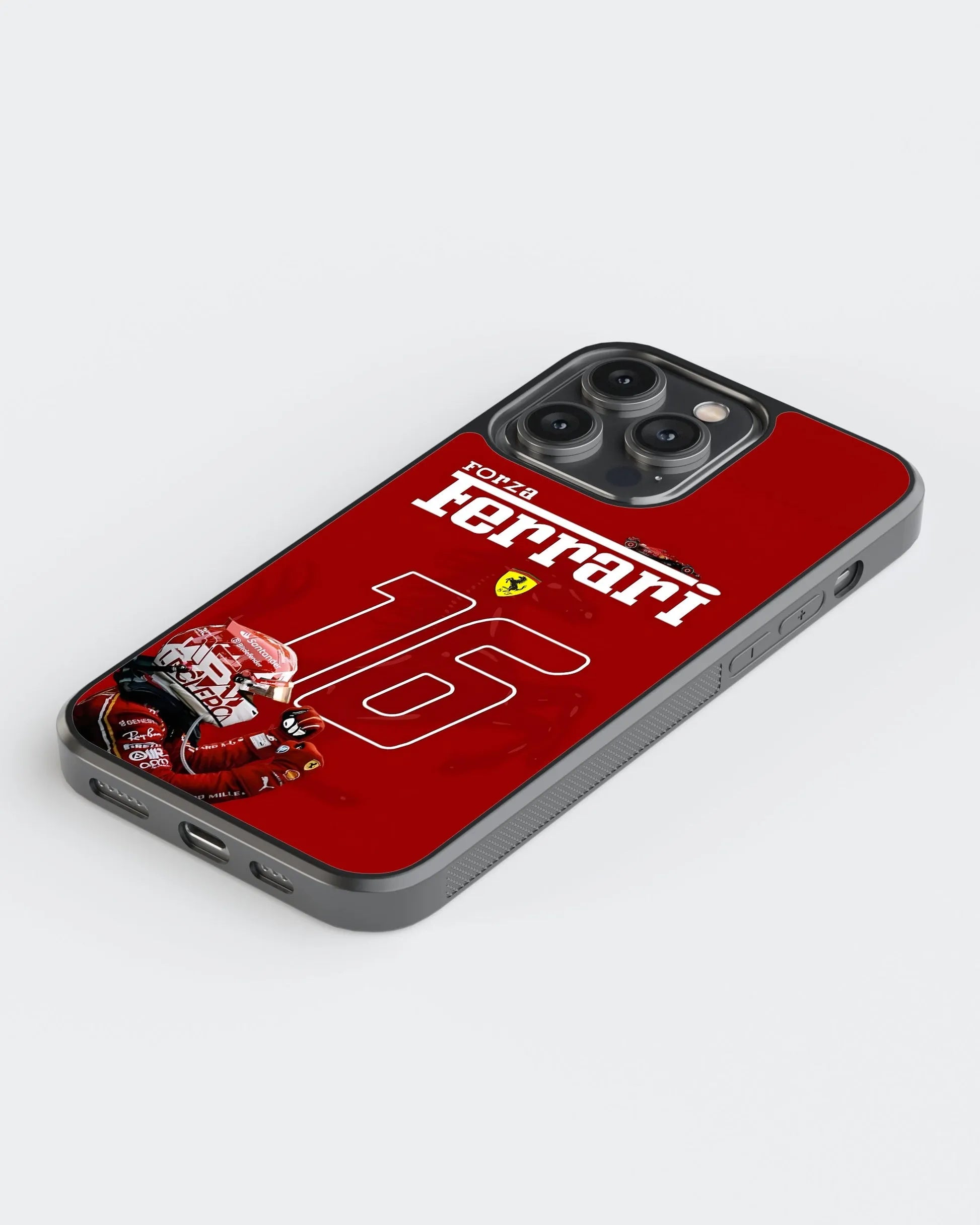 Forza Ferrari 16 Phone Case (Metal/ Glass Back)