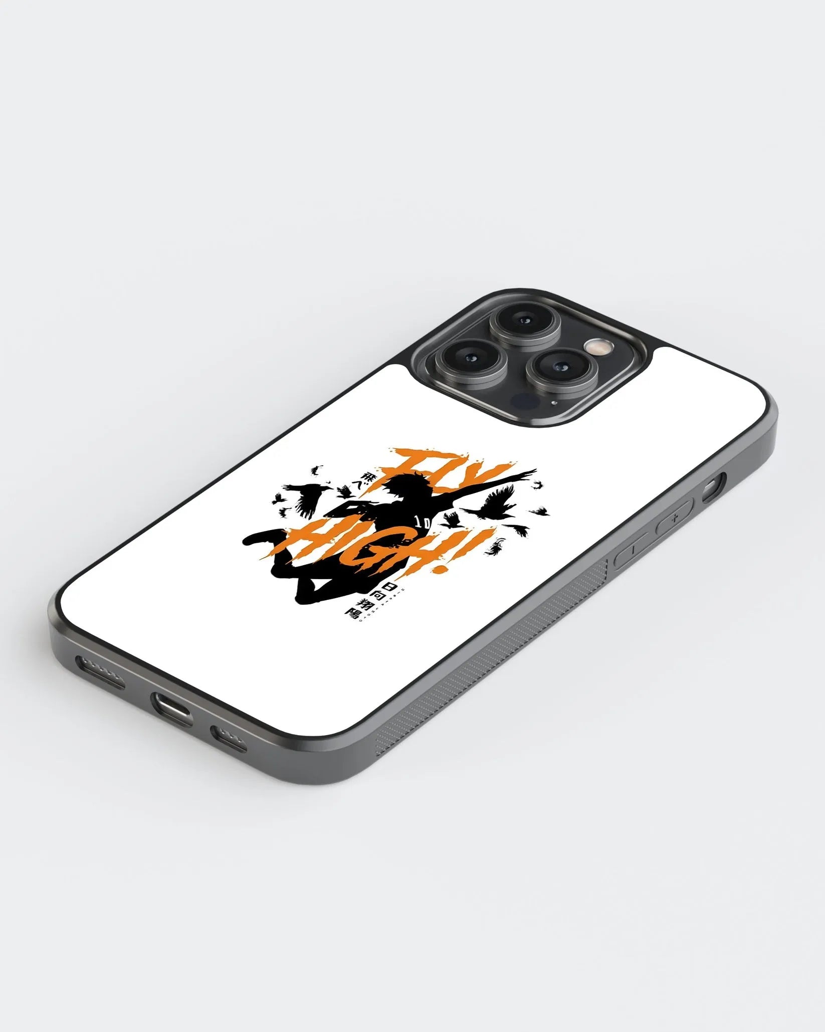 Haikyuu Fly High Mobile Case (Metal/ Glass Case)