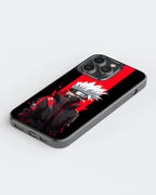 Naruto Kakashi Classics Mobile Cover (Metal/ Glass Back Case)