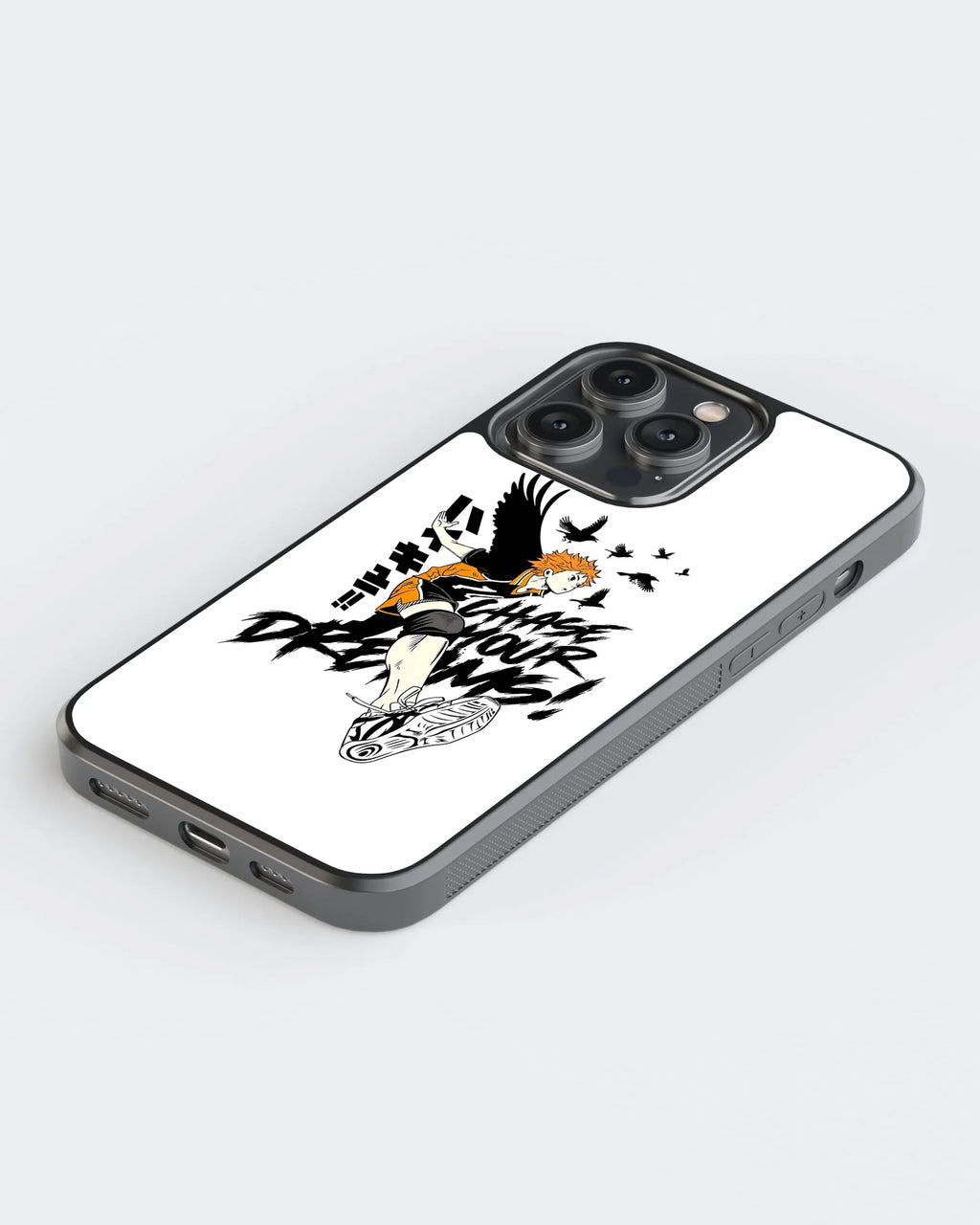 Haikyuu Shoyo Hinata Phone Case (Metal/ Glass Back)