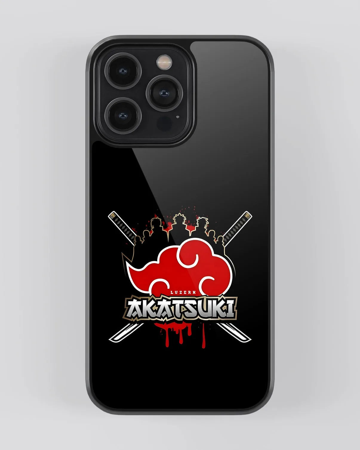 Naruto Akatsuki Originals Phone Case (Metal/ Glass Back)
