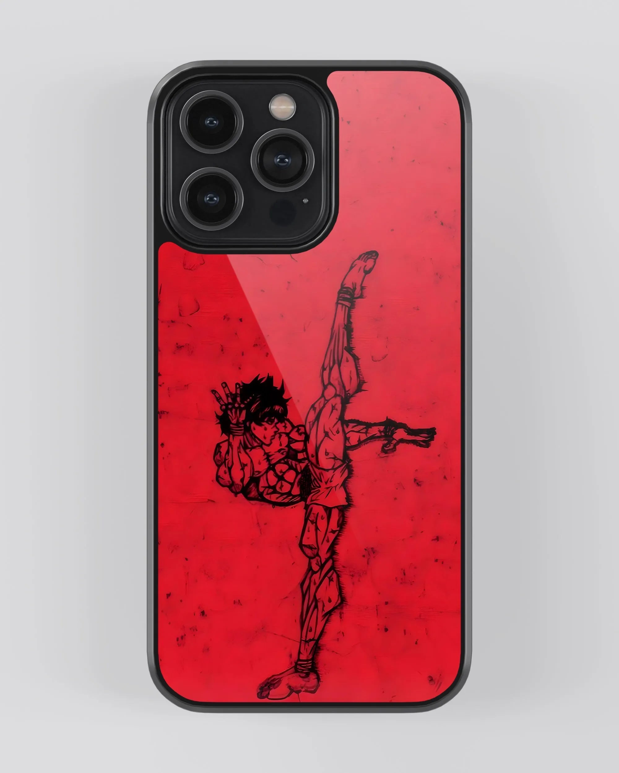 Baki Kick Phone Case (Metal/ Glass Case)