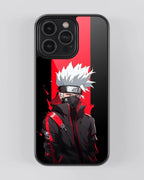 Naruto Kakashi Classics Mobile Cover (Metal/ Glass Back Case)