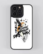 Haikyuu Shoyo Hinata Phone Case (Metal/ Glass Back)