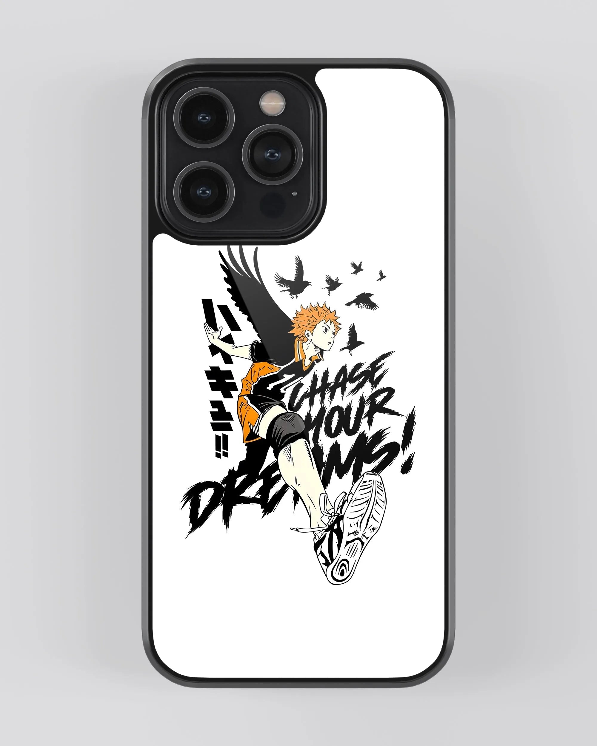 Haikyuu Shoyo Hinata Phone Case (Metal/ Glass Back)