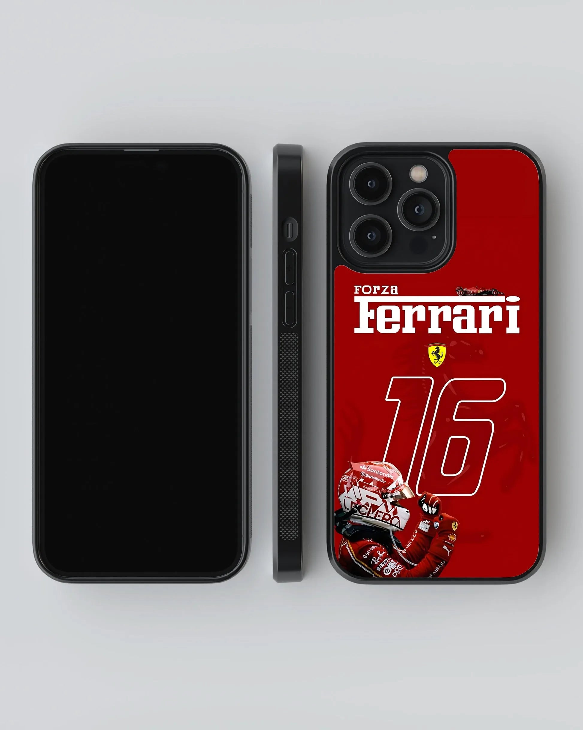 Forza Ferrari 16 Phone Case (Metal/ Glass Back)