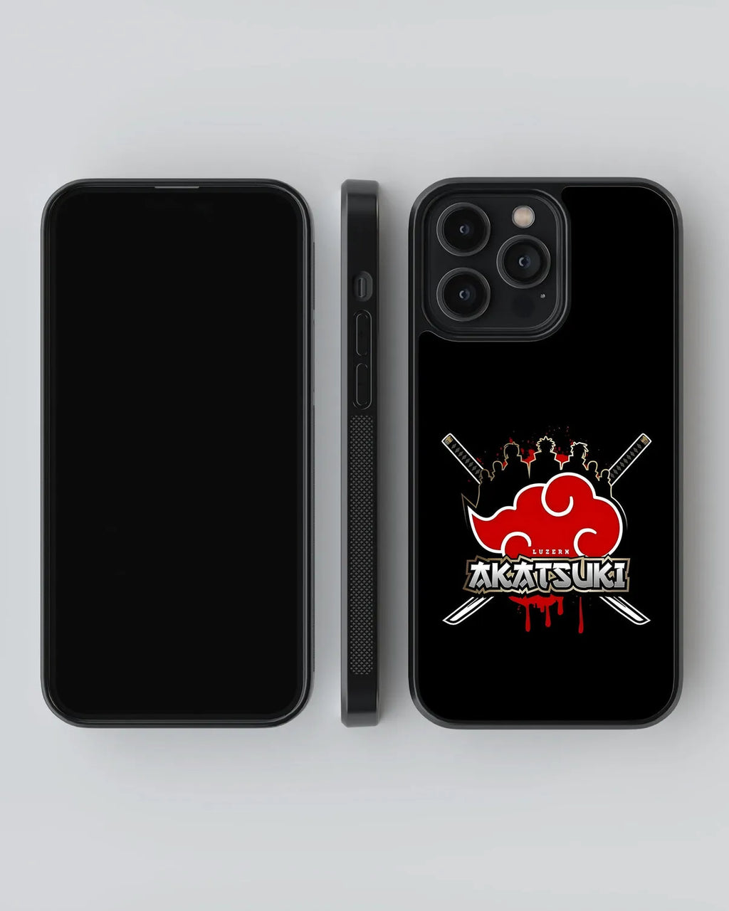 Naruto Akatsuki Originals Phone Case (Metal/ Glass Back)