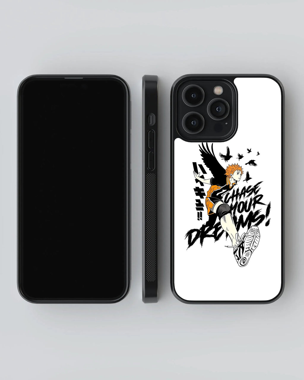 Haikyuu Shoyo Hinata Phone Case (Metal/ Glass Back)