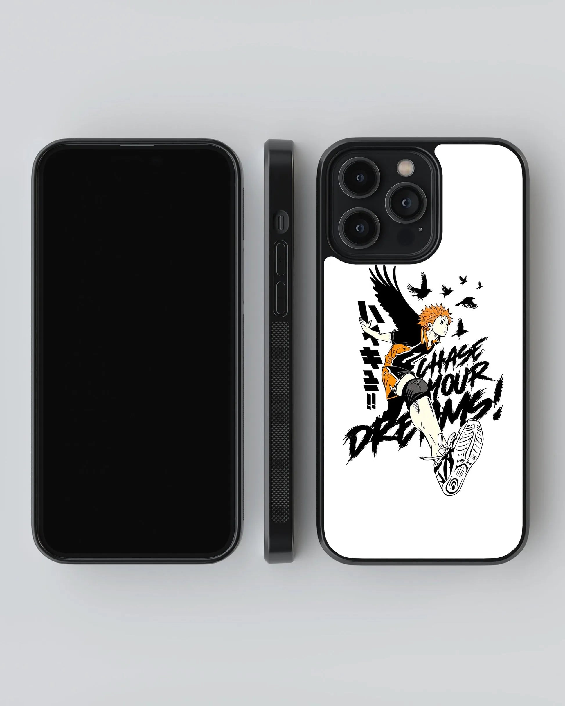 Haikyuu Shoyo Hinata Phone Case (Metal/ Glass Back)