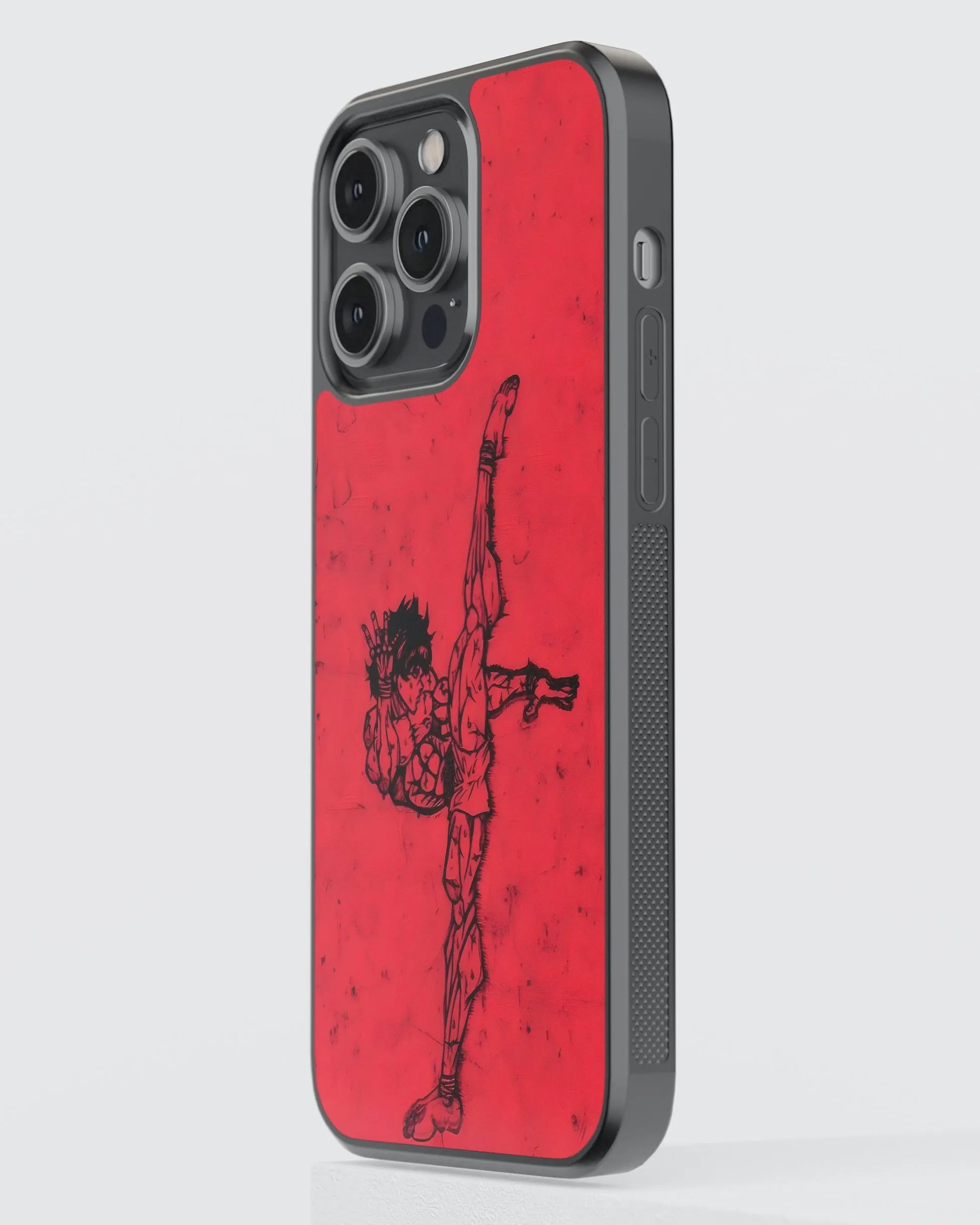 Baki Kick Phone Case (Metal/ Glass Case)