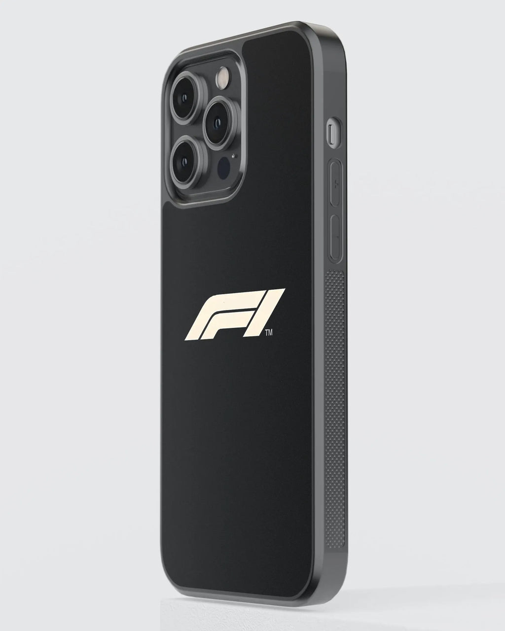 F1 Black Car Case (Metal/ Glass Back)