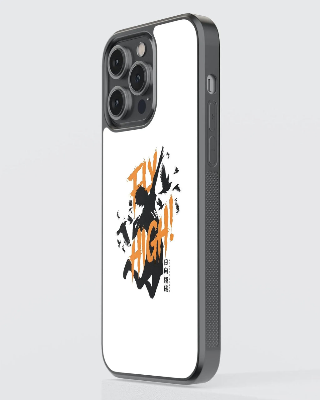 Haikyuu Fly High Mobile Case (Metal/ Glass Case)