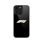 F1 Black Car Case (Metal/ Glass Back)