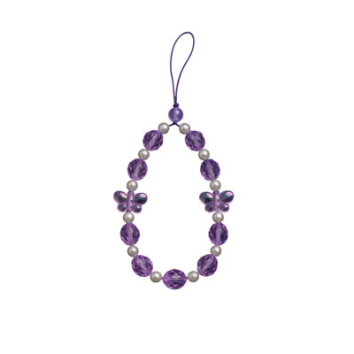 Purple Bead Charm