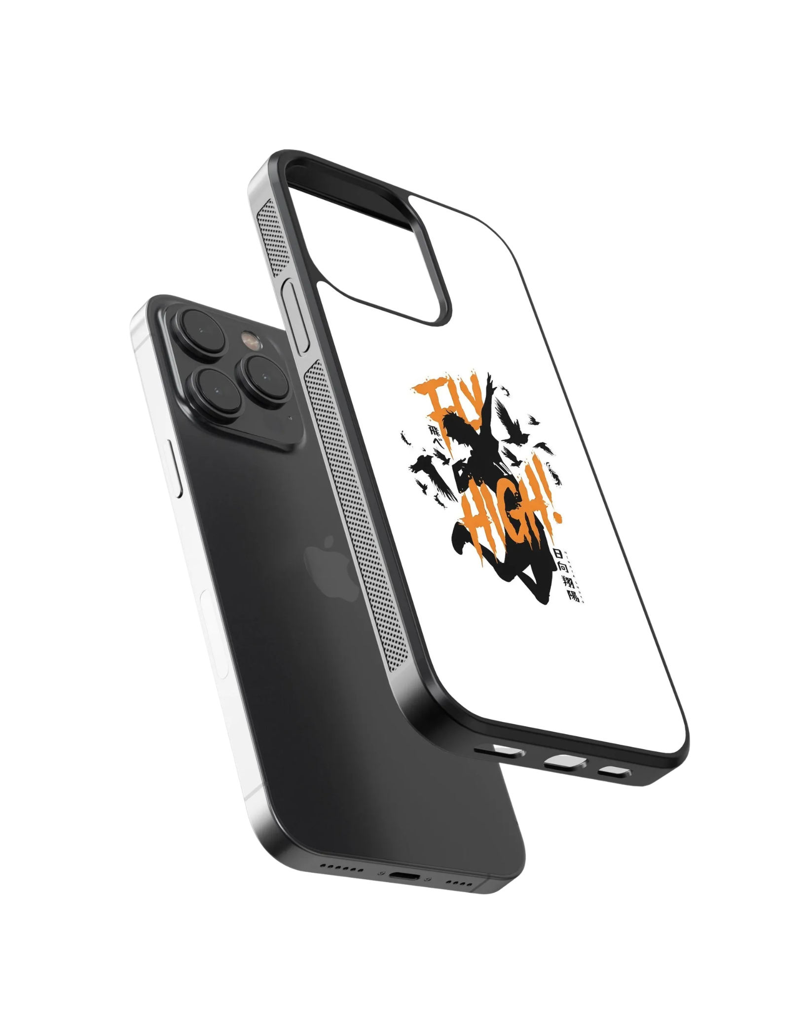 Haikyuu Fly High Mobile Case (Metal/ Glass Case)