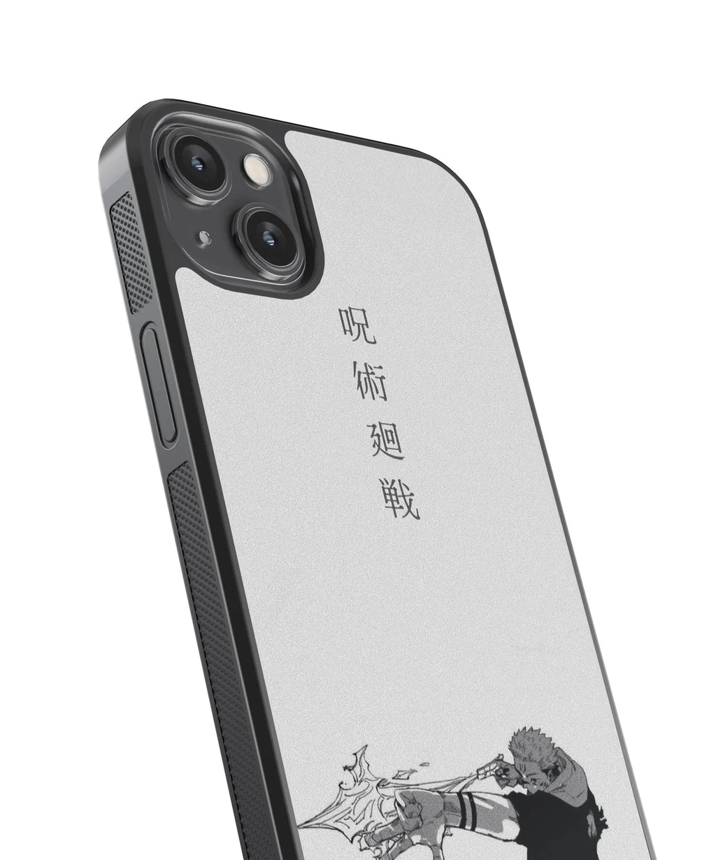 Sukuna Fire Arrow Jujutsu Kaisen (Metal/Glass back)