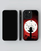 Itachi Uchicha Crow Case Anime (Metal/ Glass Back)