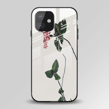 Refined Couture | Hibiscus, Iphone Glassback Case