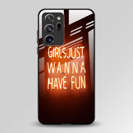 Street Funk | Girls Wanna Have Fun, Premium Glassback Mobile Case