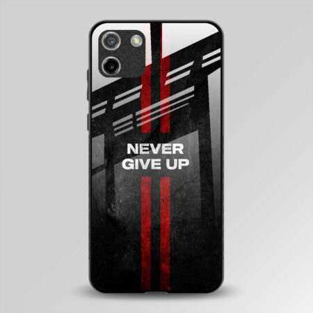 Street Funk | Never Give Up, Premium Glassback Mobile Case