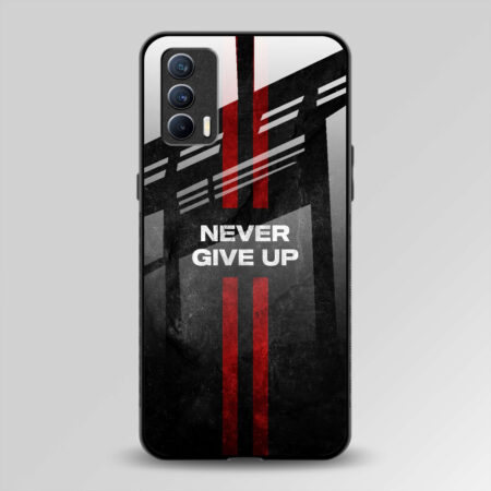 Street Funk | Never Give Up, Premium Glassback Mobile Case